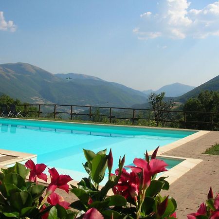 Agriturismo Roccagelli Vallo di Nera Dış mekan fotoğraf