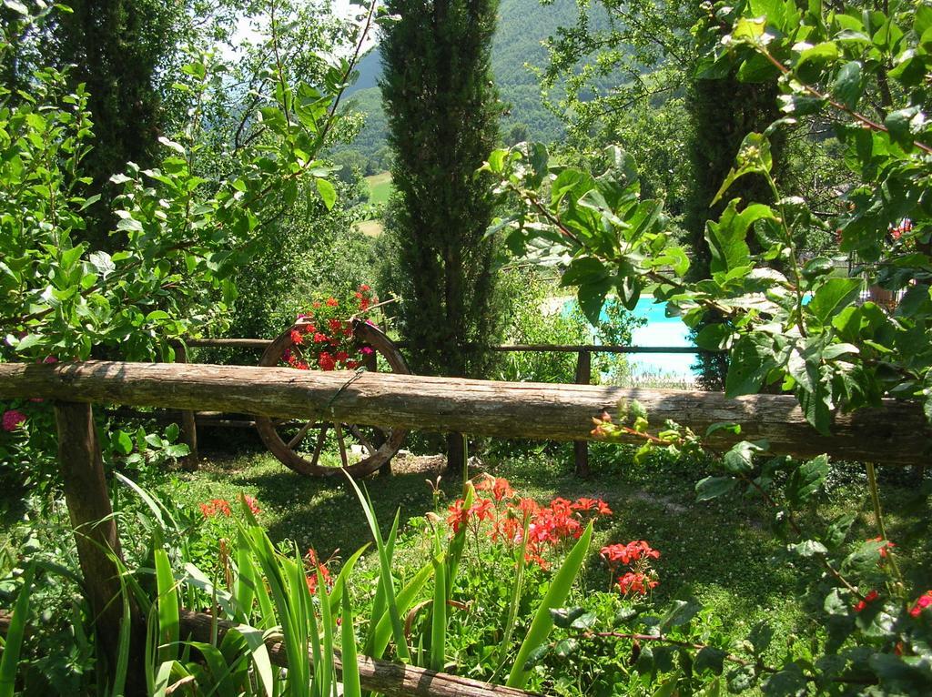 Agriturismo Roccagelli Vallo di Nera Dış mekan fotoğraf