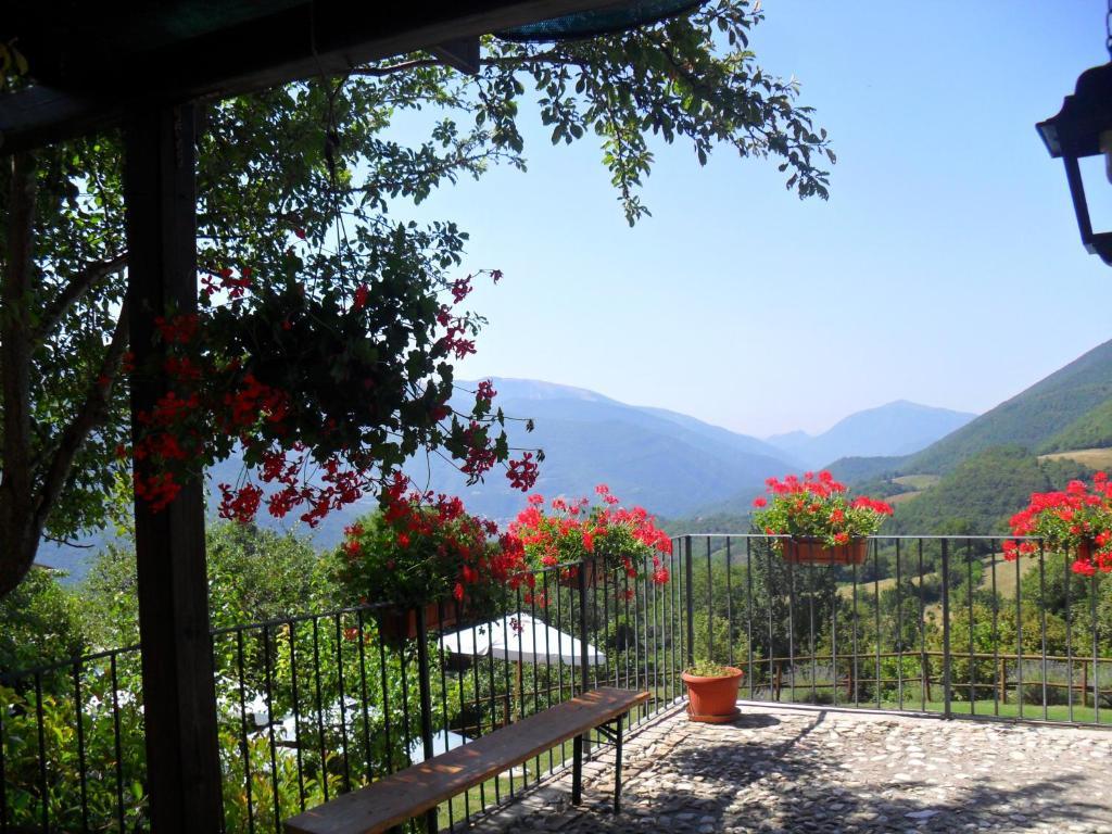 Agriturismo Roccagelli Vallo di Nera Dış mekan fotoğraf