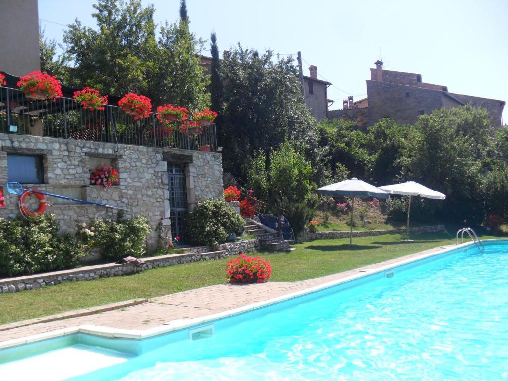Agriturismo Roccagelli Vallo di Nera Dış mekan fotoğraf